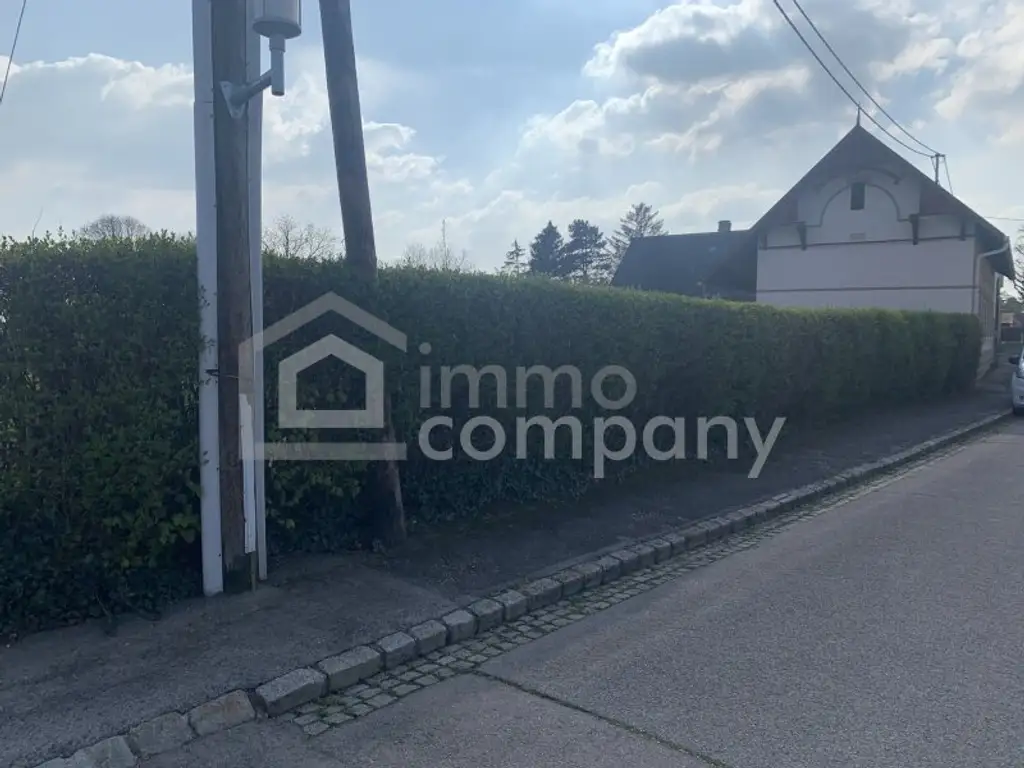 Ebenerdiges Grundstück kommt in Bockfließ zum Verkauf