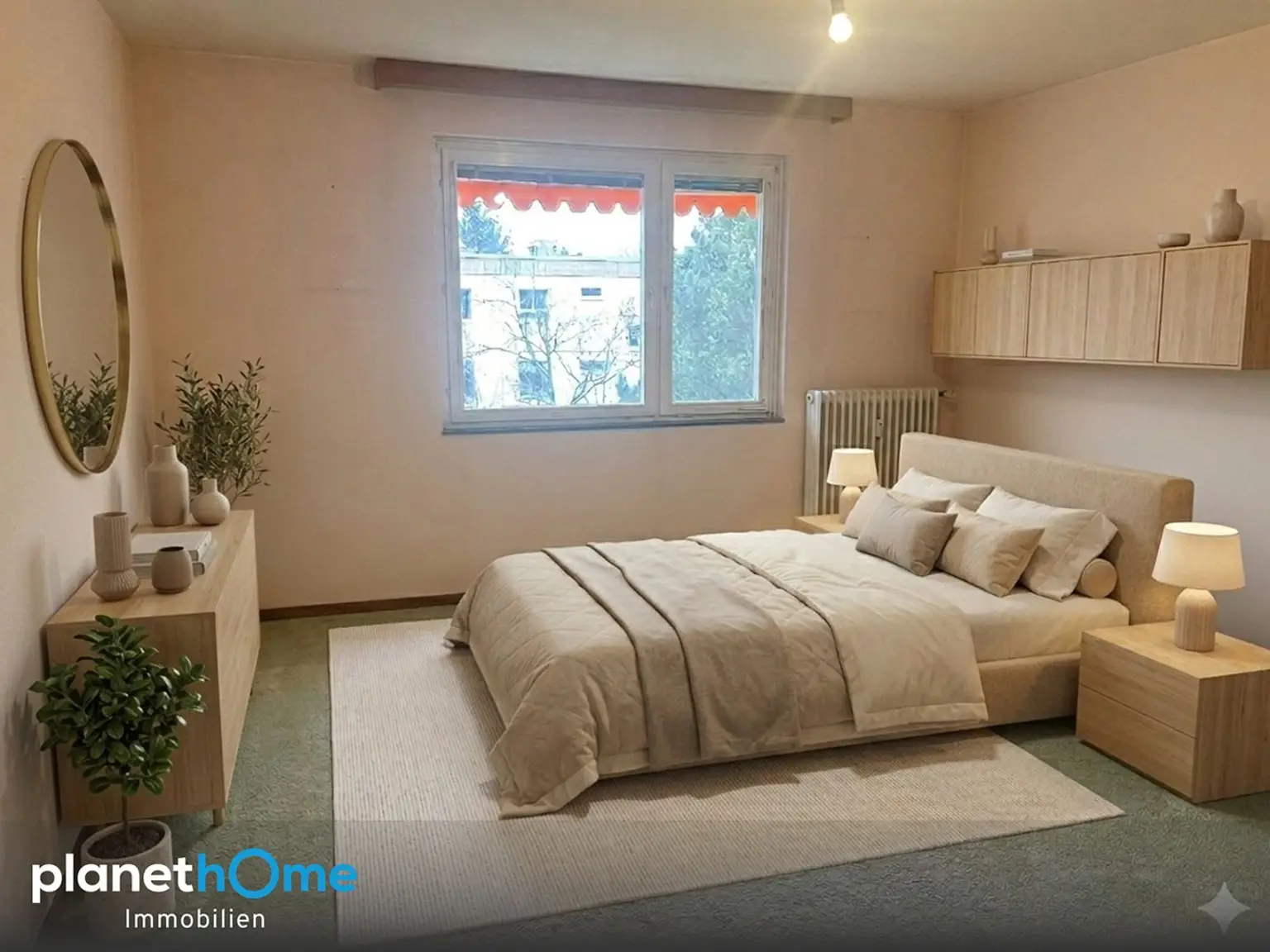 Schlafzimmer - Foto inszeniert