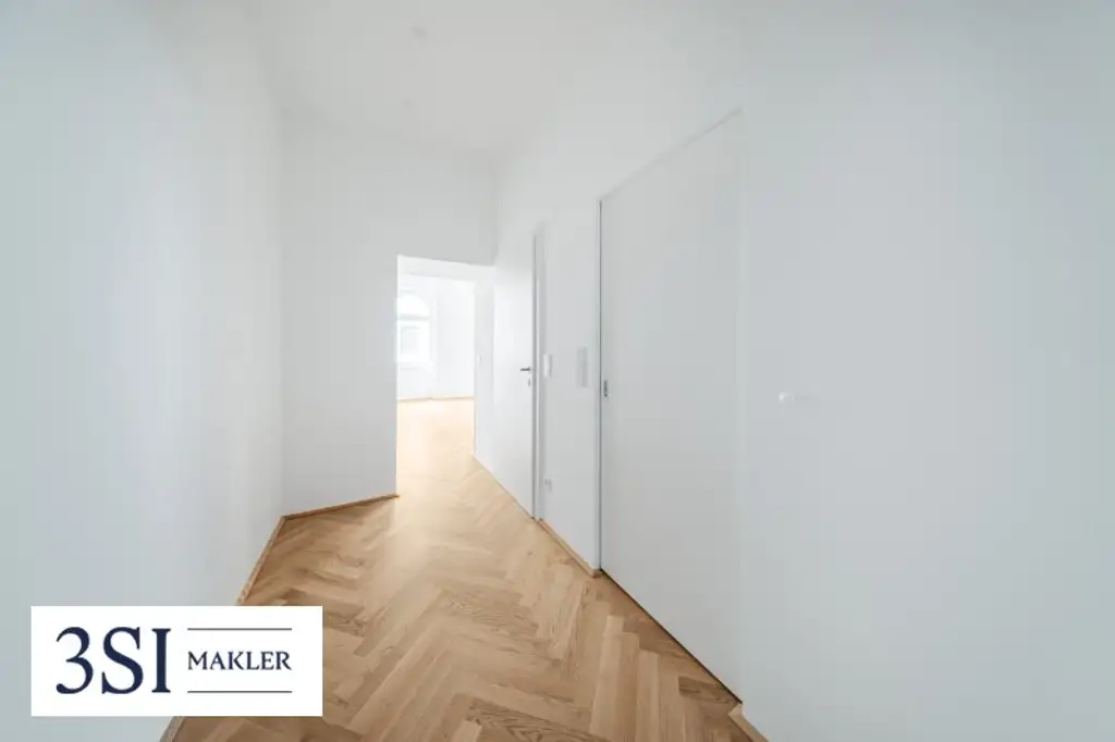 Willkommen in der Klausgasse 46 - Sanierte 1-Zimmer-Altbauwohnung mit hochwertigen Wohnelementen