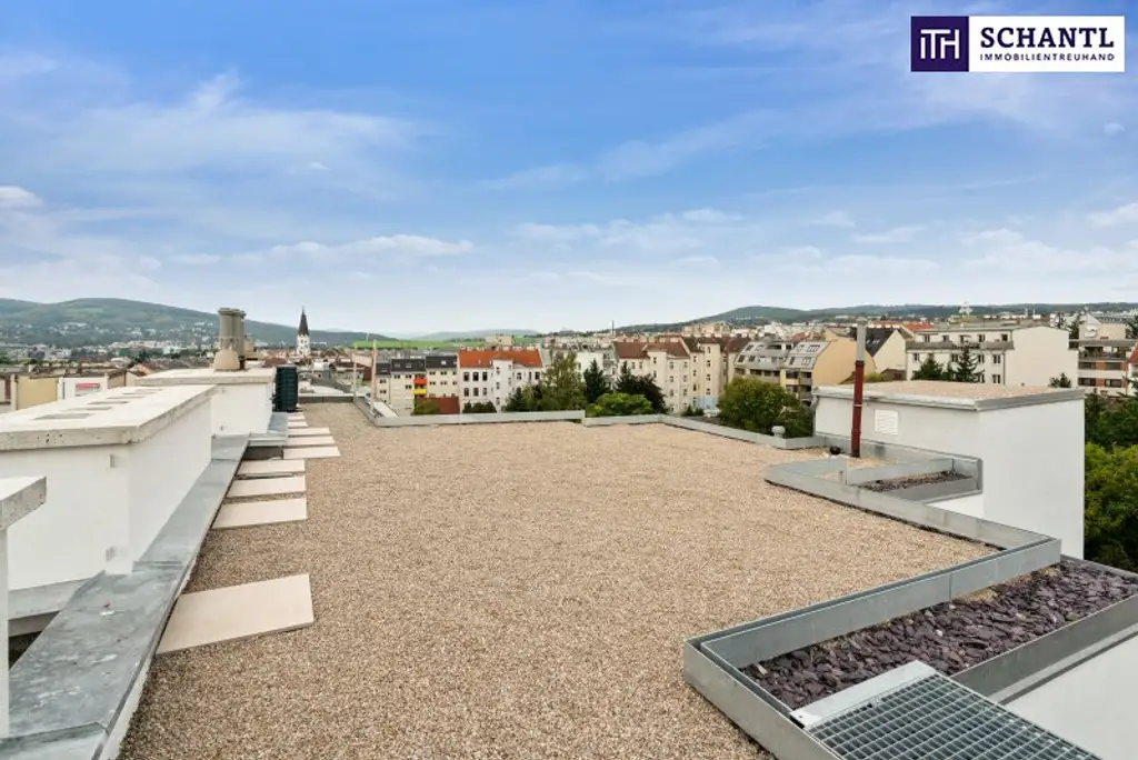 Geniales Penthouse mit über 60 m² Dachterrasse on TOP! Jetzt besichtigen.
