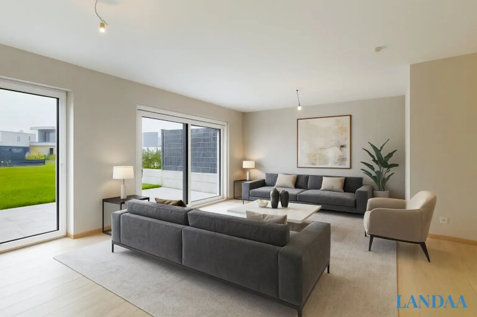 !PARNDORF! +FAMILIENTRAUM++ Moderne Doppelhaushälfte mit Garten – wenige Schritte zum See!