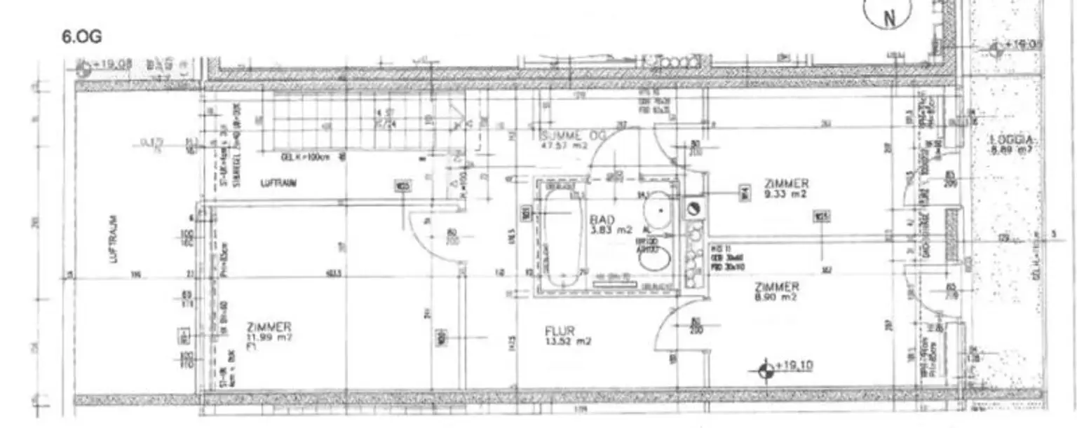 Tokiostraße: 4 Zimmer-Maisonetten-Wohnung mit einer Loggia und Terrasse + optionaler Garagenstellplatz!