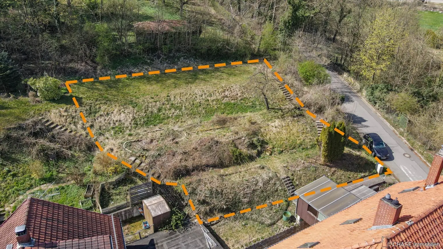 Luftaufnahme - seitlich (gezeichnet)