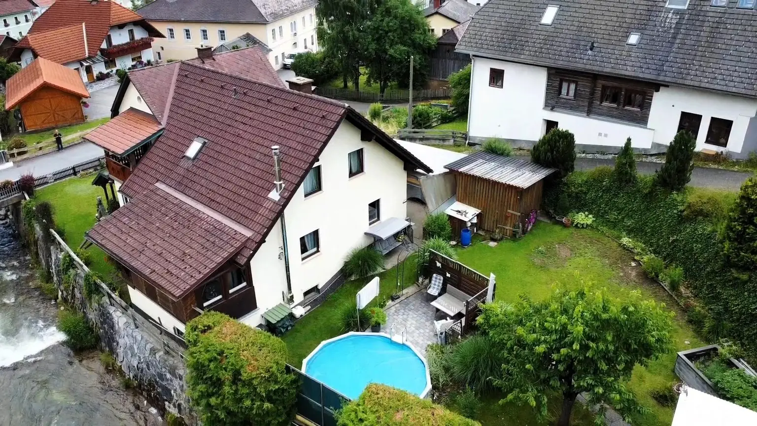 Doppelhaus in Schöder im Bezirk Murau