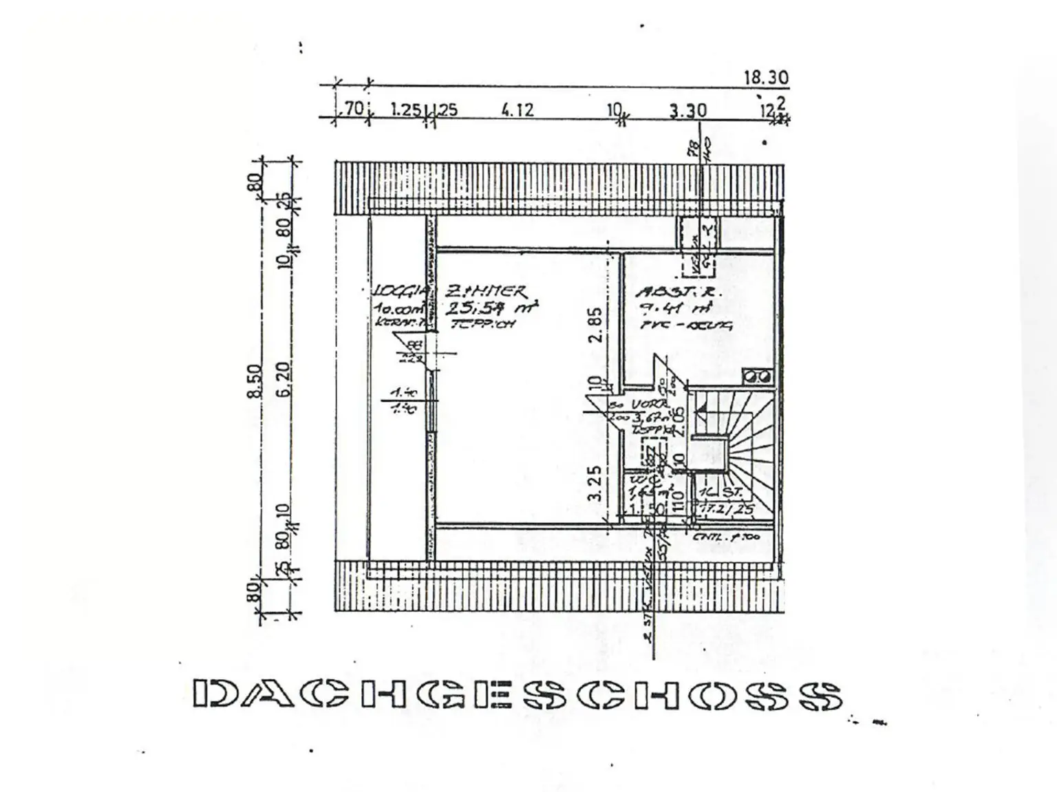 Grundriss DG