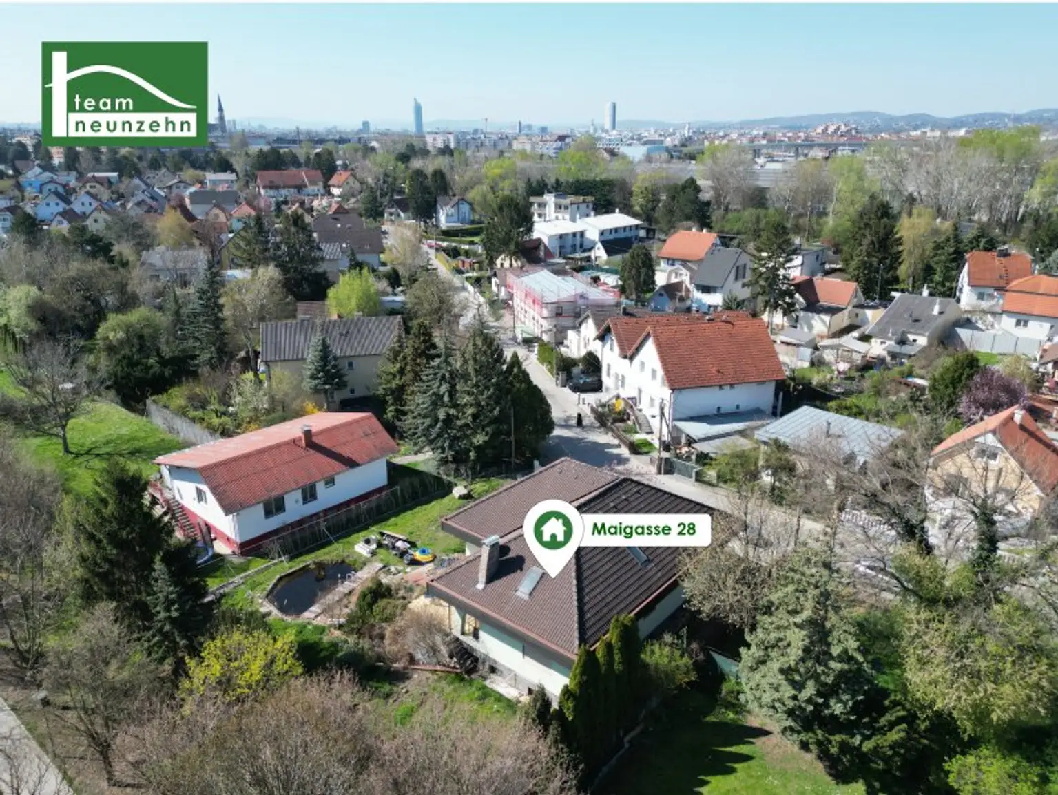 Ihr neues Zuhause in idyllischer Lage – Exklusive Einfamilienhäuser im 21. Bezirk - JETZT ANFRAGEN