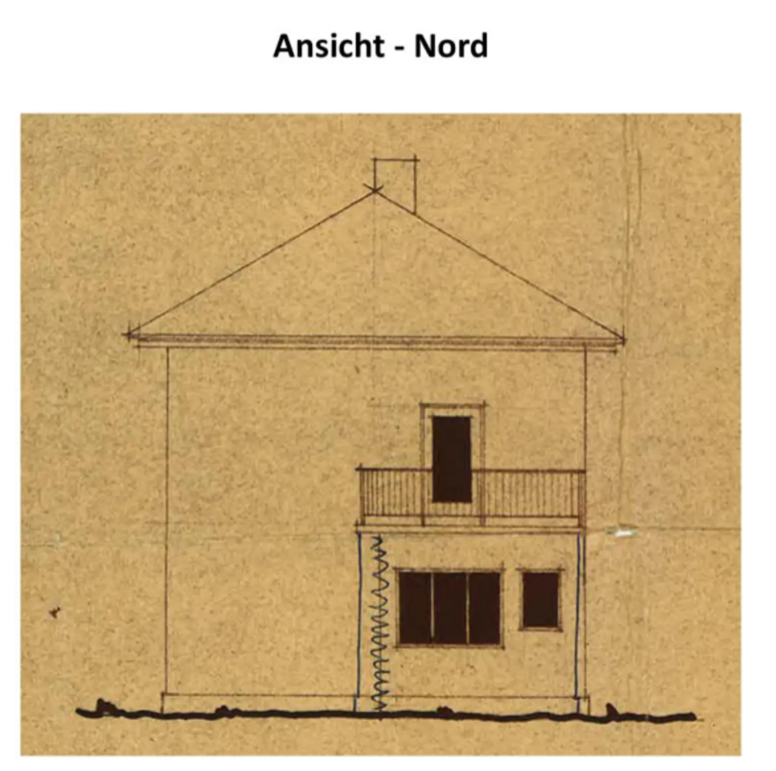 Plan Außenansicht-Nord