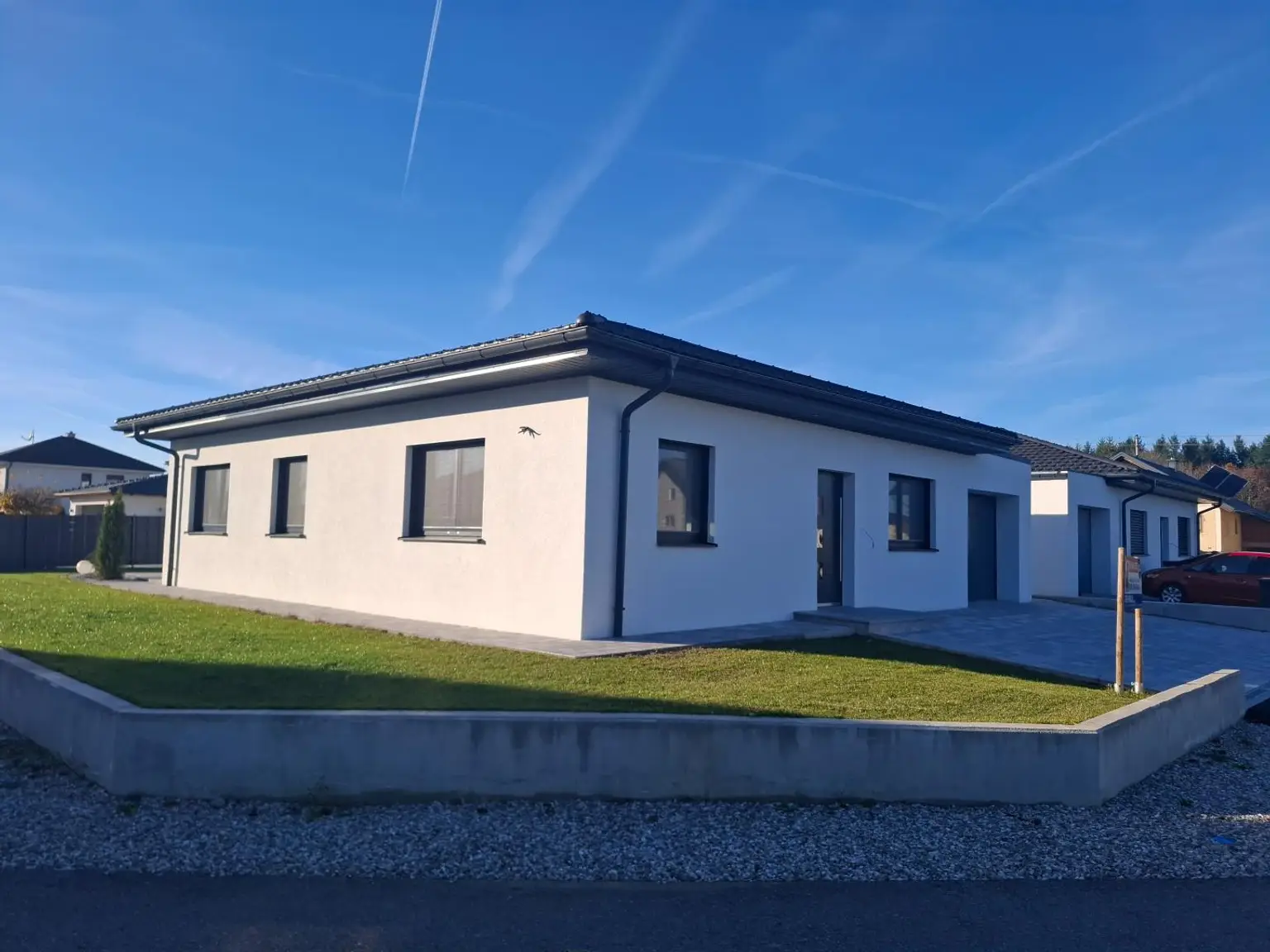 Neubau Bungalow in guter Siedlungslage