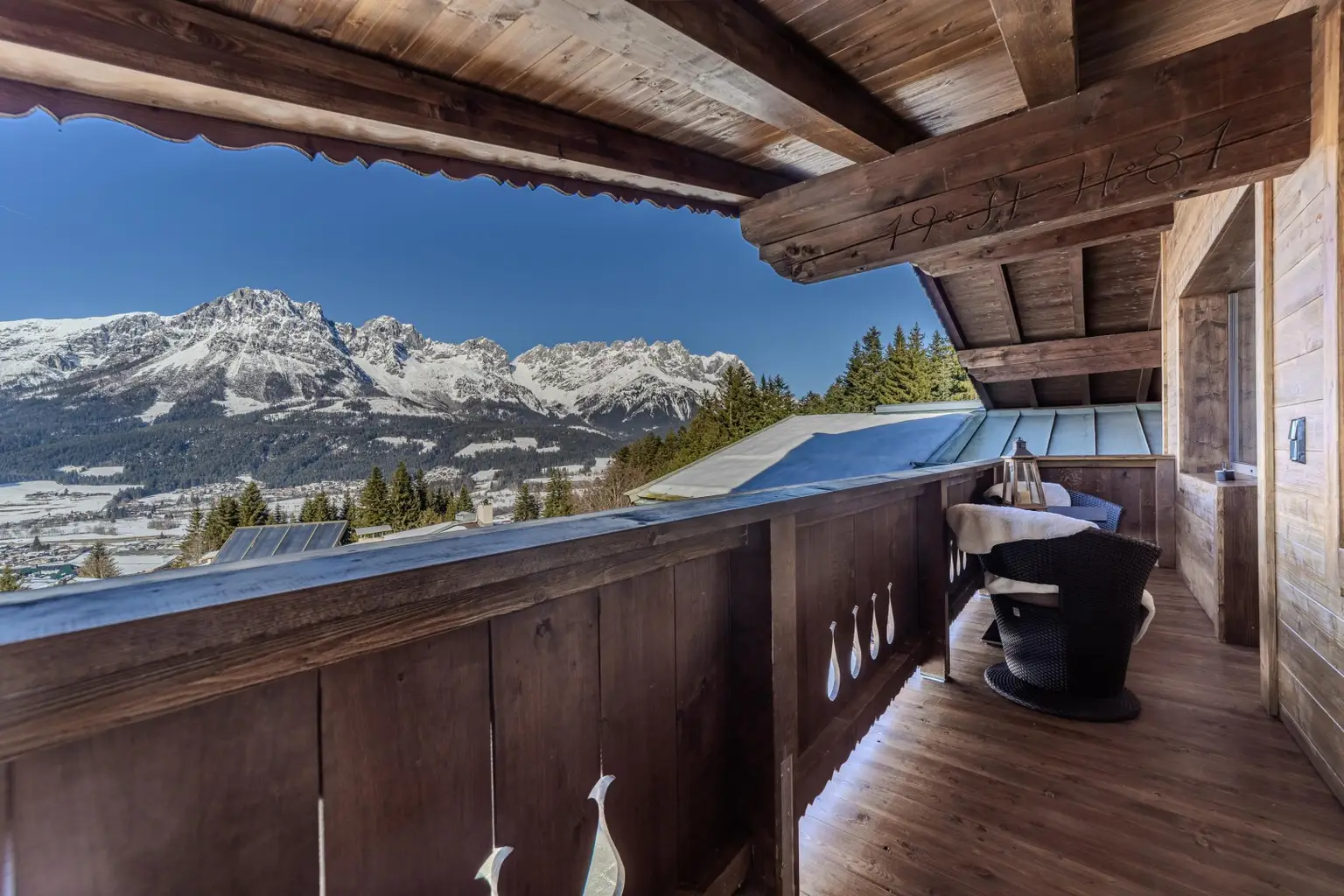 Traumblick auf den Wilden Kaiser