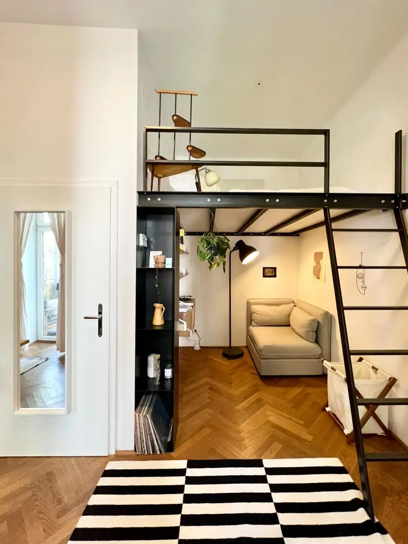 gemütliches Hochbett