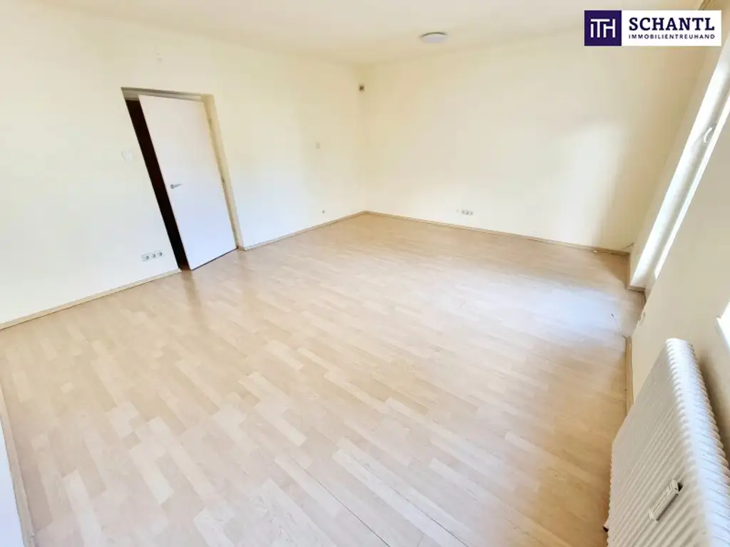 Absolute Grün- und Ruhelage! Gebraucht. Gepflegt. Geliebt! Perfekt aufgeteilte 3-Zimmer + separate Küche / 2 Balkone / Viele Möglichkeiten! Ruhig wohnen, gut leben!