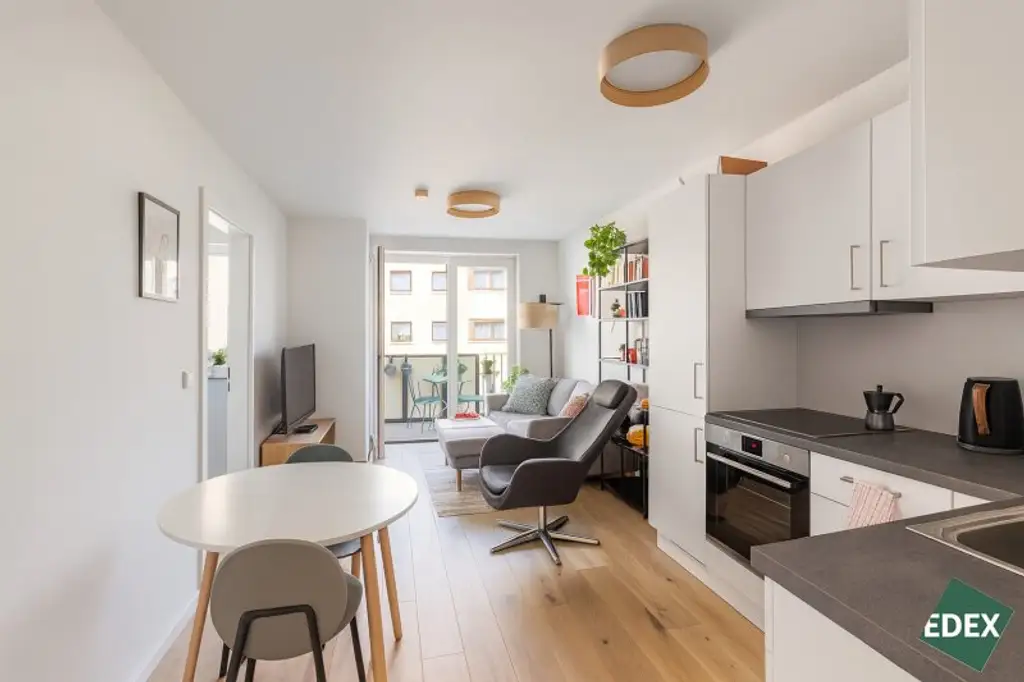 Moderne 2-Zimmer-Wohnung mit Balkon direkt bei der U3