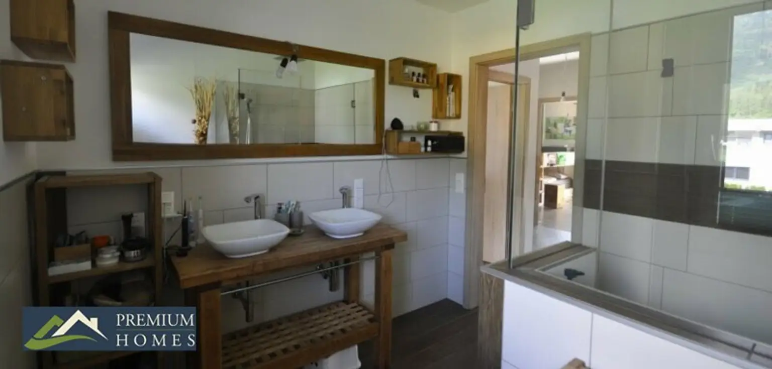 Reihenmittelhaus in Kramsach - Bad/Dusche mit WC