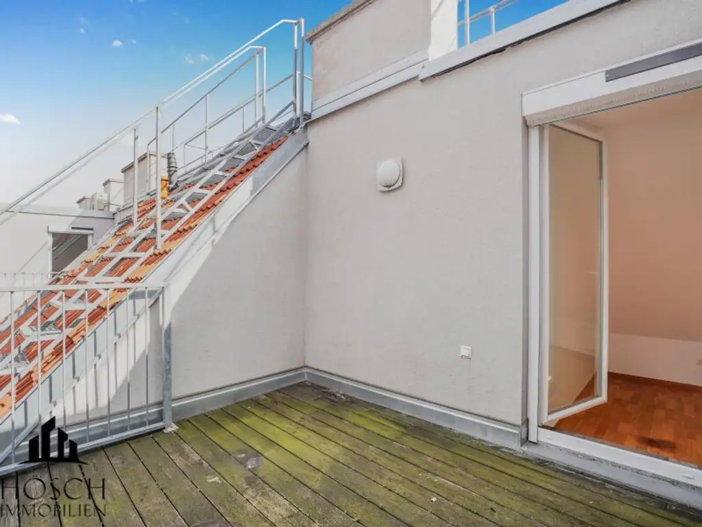 Stilvolle Maisonette-Wohnung mit Terrasse in Wiener Top-Lage!