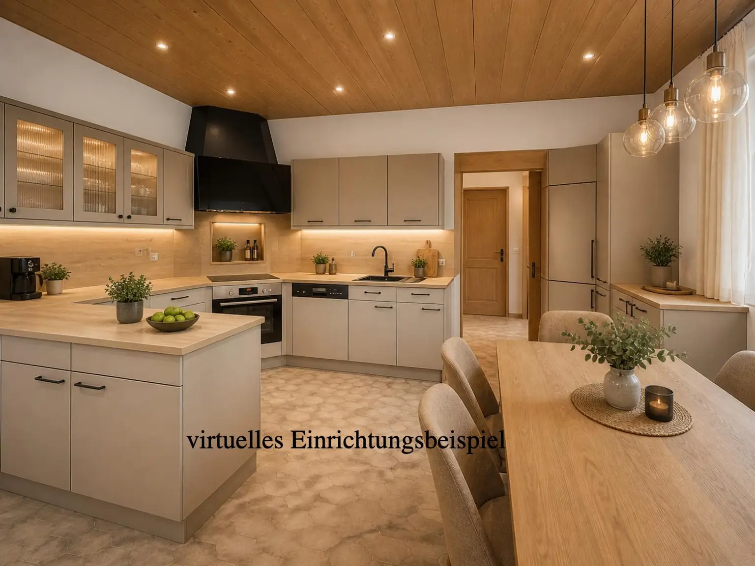 Küche EG_virtuelles Einrichtungsbeispiel