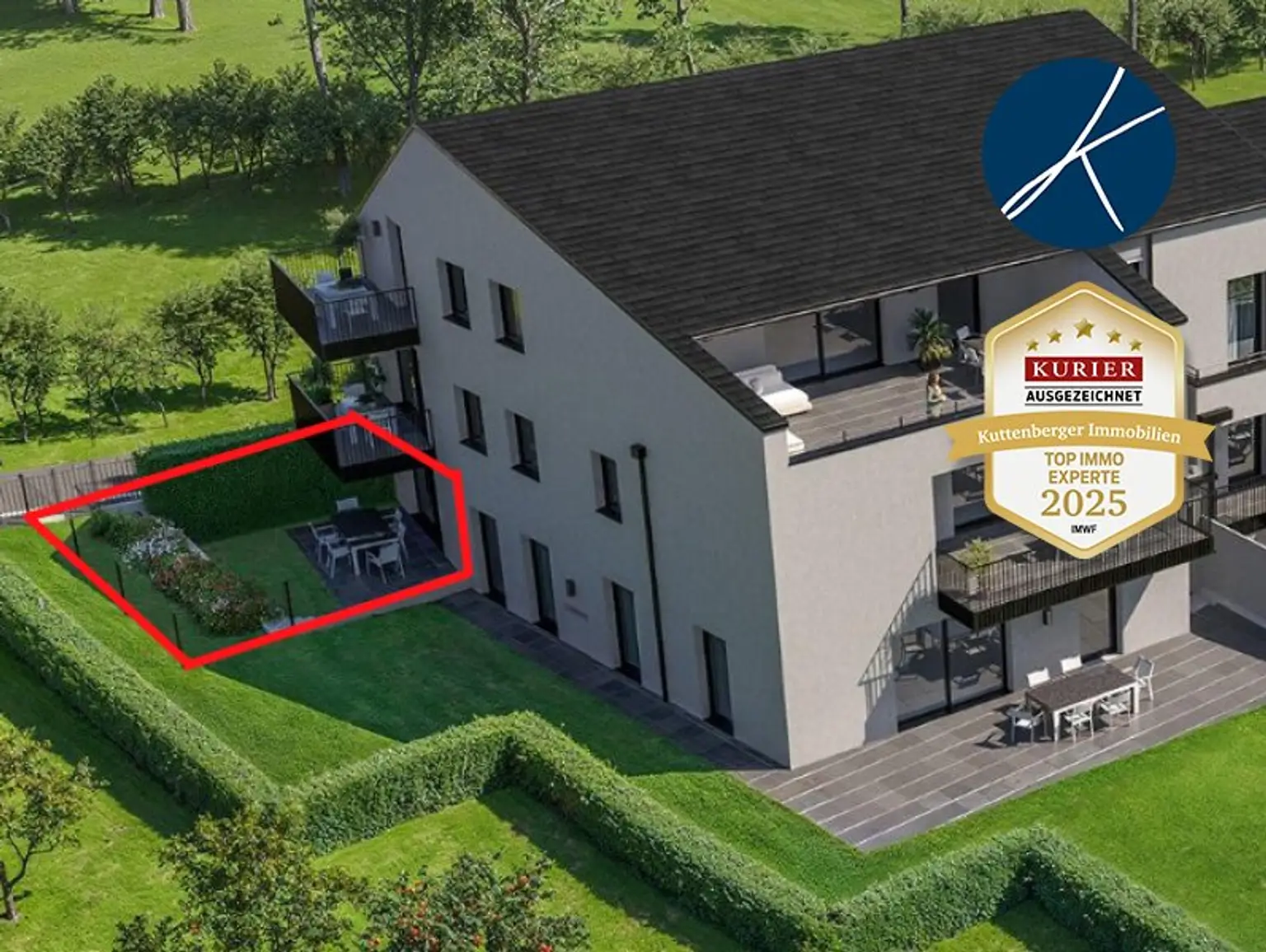 Gemütliche Wohnung mit kleinem Garten & Terrasse (Top 3) - Neubauprojekt am Kremser Steindl