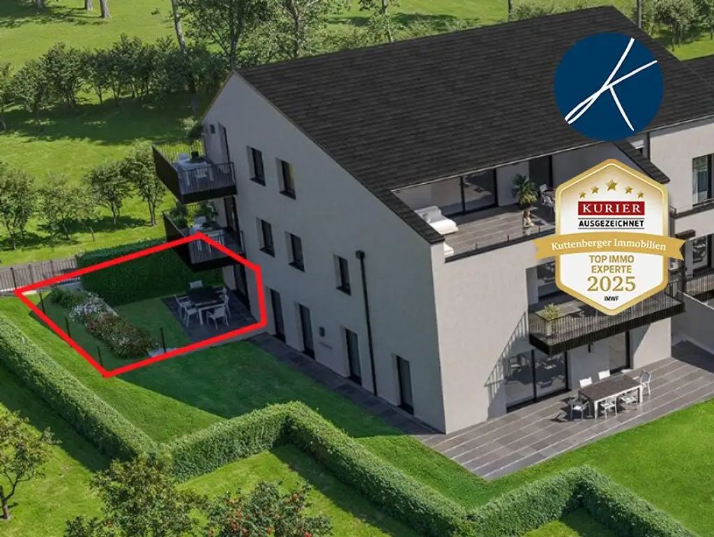 Gemütliche Wohnung mit kleinem Garten & Terrasse (Top 3) - Neubauprojekt am Kremser Steindl