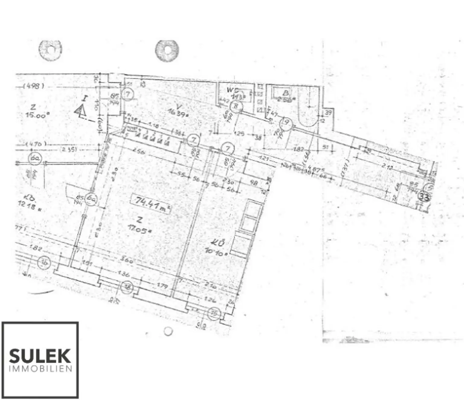 praktisch aufgeteilte 3-Zimmer-Wohnung in gepflegter Anlage – sanierungsbedürftig aber mit Potential für mehr !