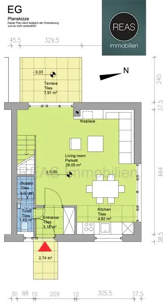 Provisionsfrei: Sehr gut ausgestattete Doppelhaushälfte mit Garten beim Theresa-Tauscher-Park! 5 Min. zum Donau Zentrum. 10 Min. zur UNO City. Parkplatz verfügbar!