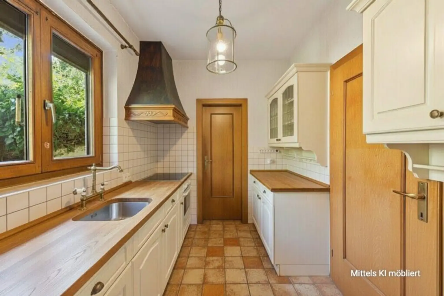 Küche (mit KI möbliert)