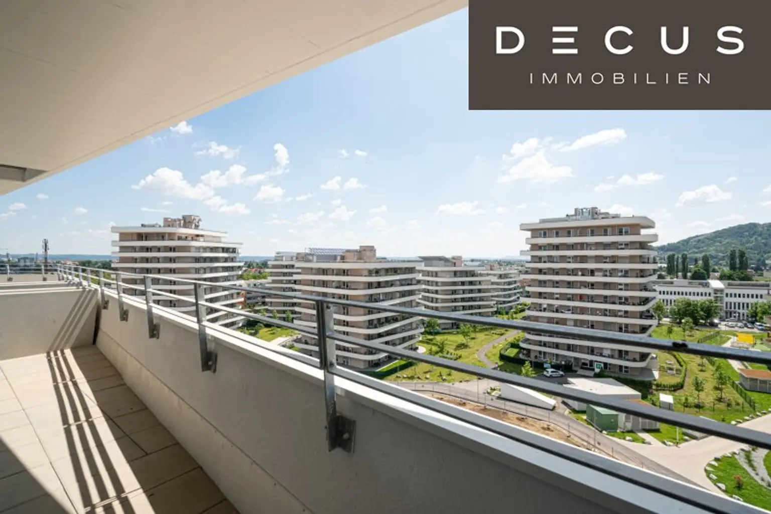 Balkon mit Aussicht