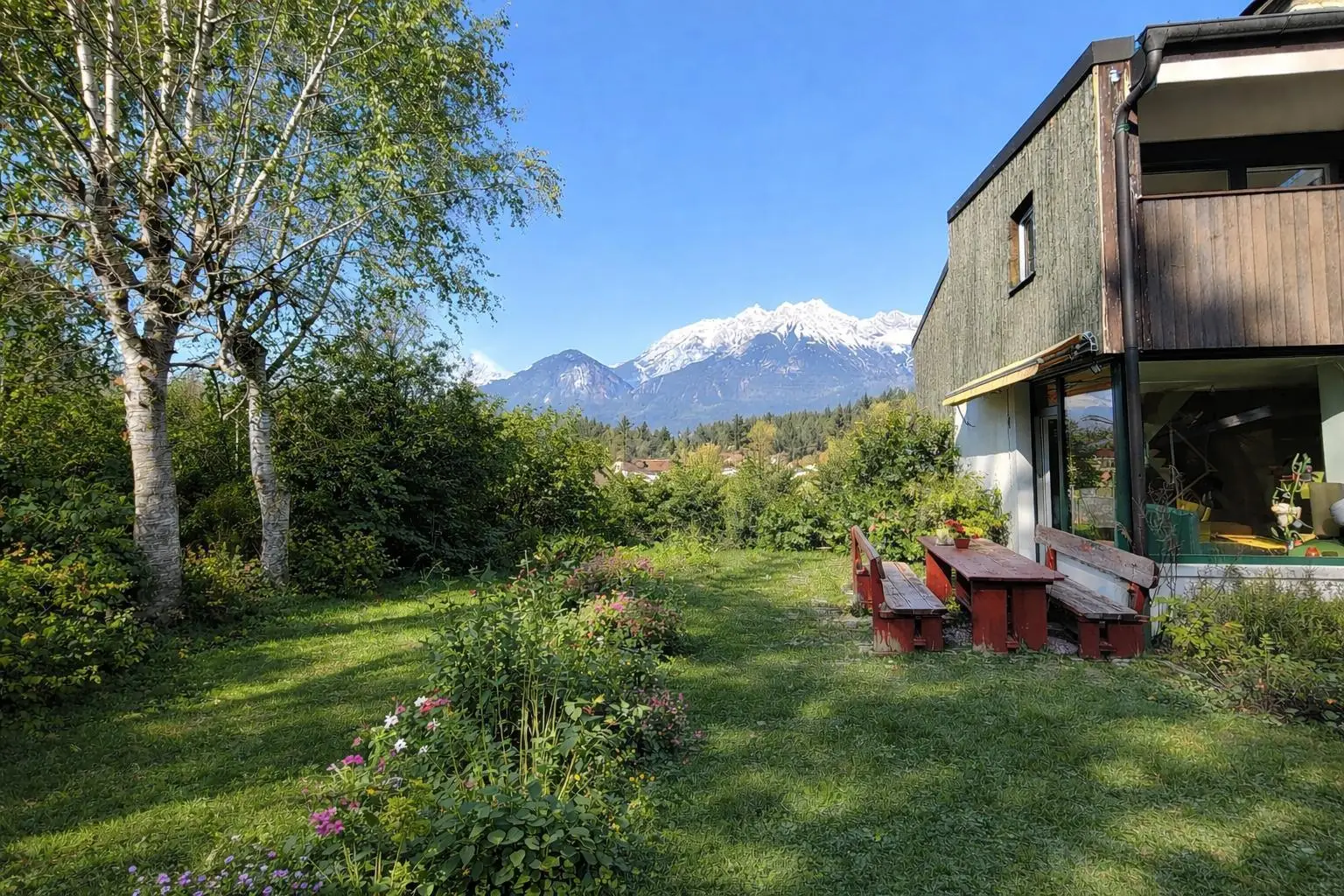 Haus mit Garten