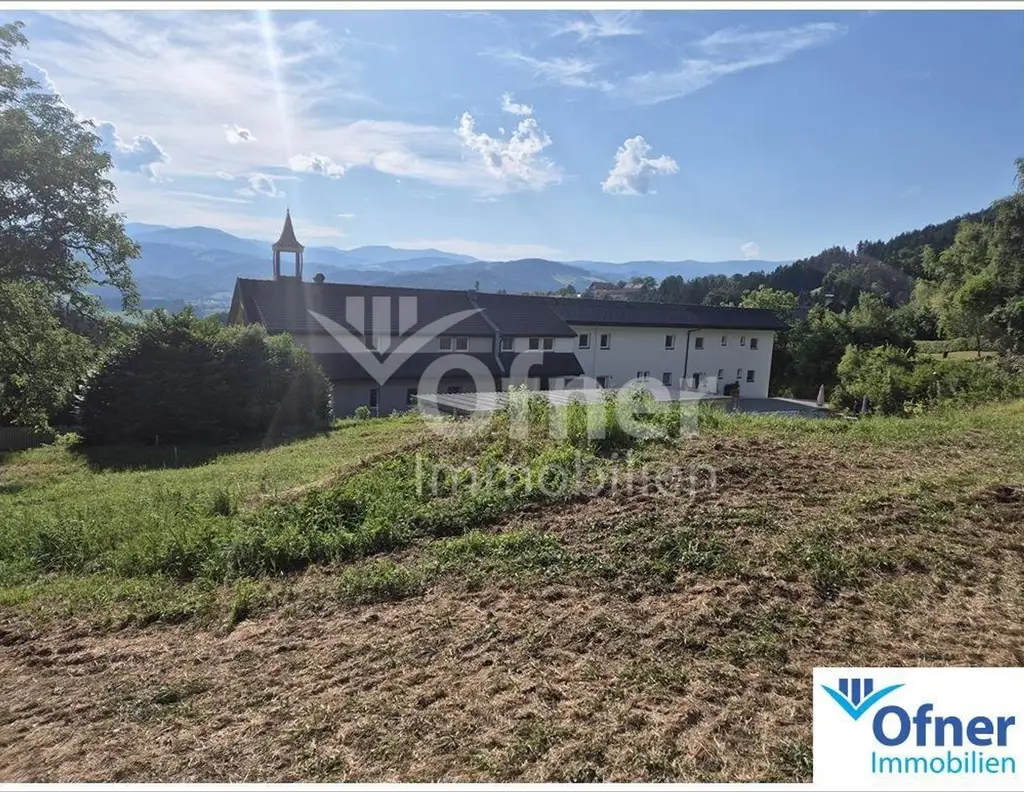 Grundstück mit Aussichtslage in Bärnbach