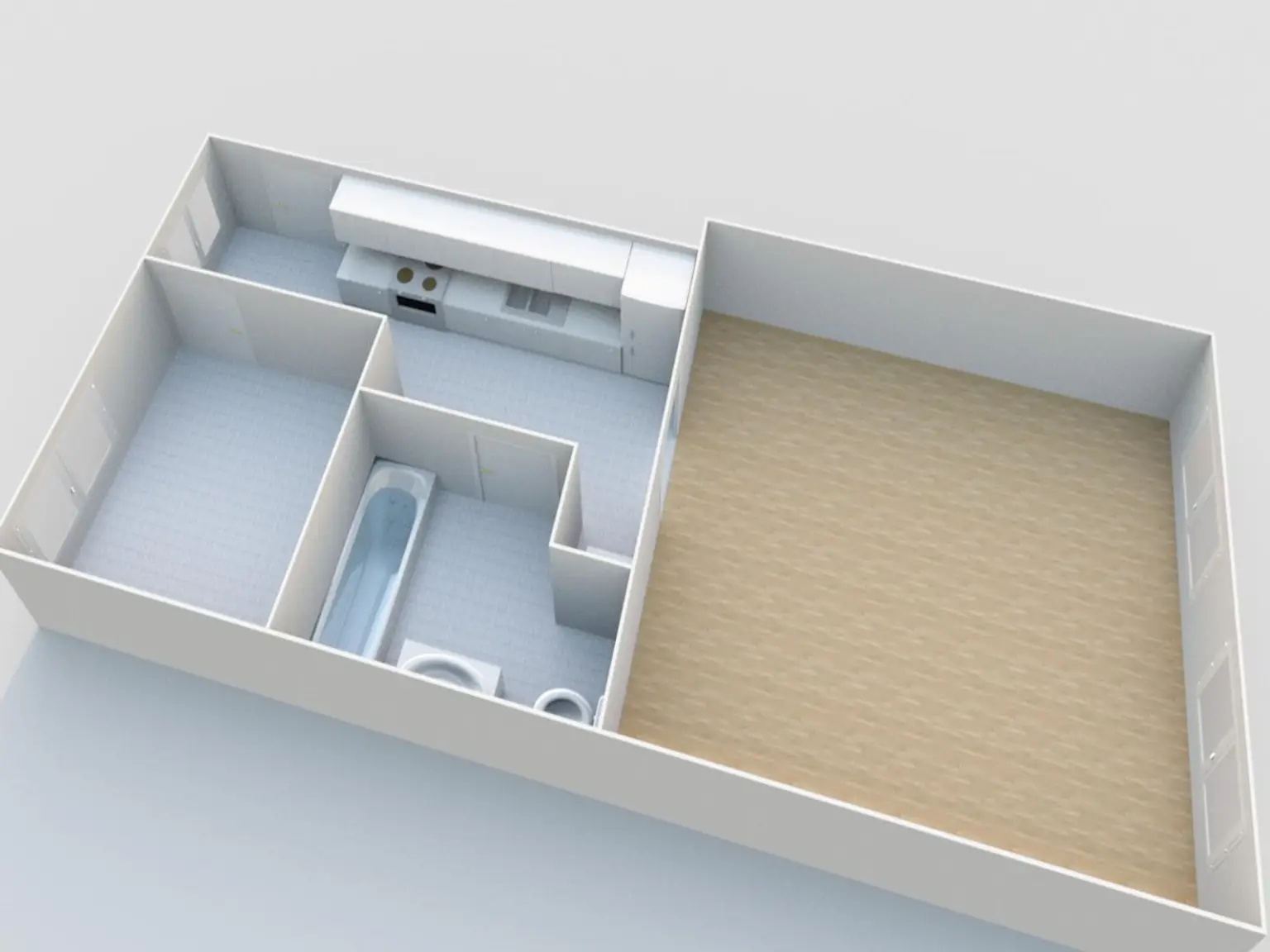 13. Eigentumswohnung 1050 Wien - Grundriss