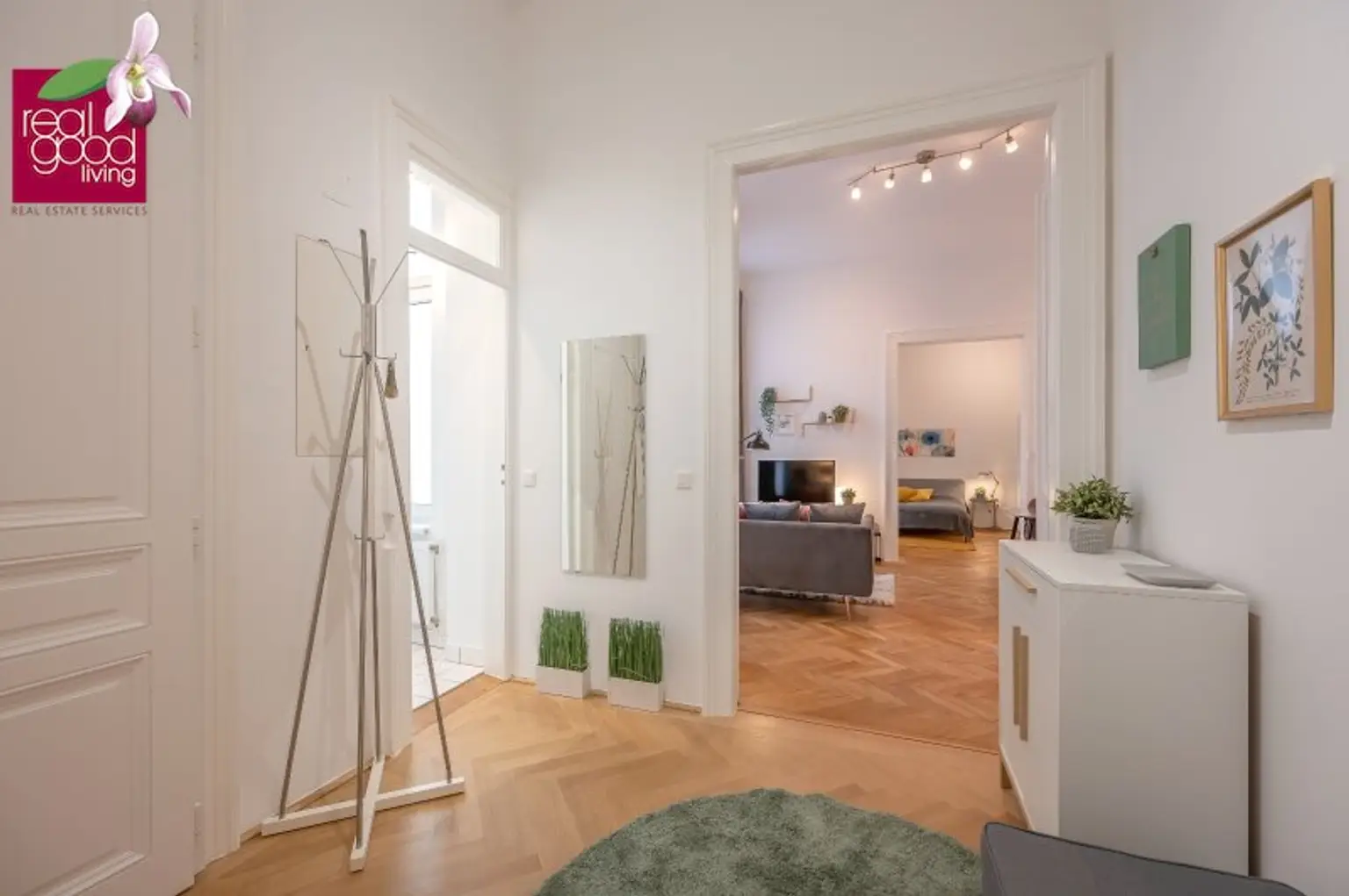 Altbau-Cityapartment komplett hofseitig & ruhig – sofort bezugsfertig | 3 Zimmer