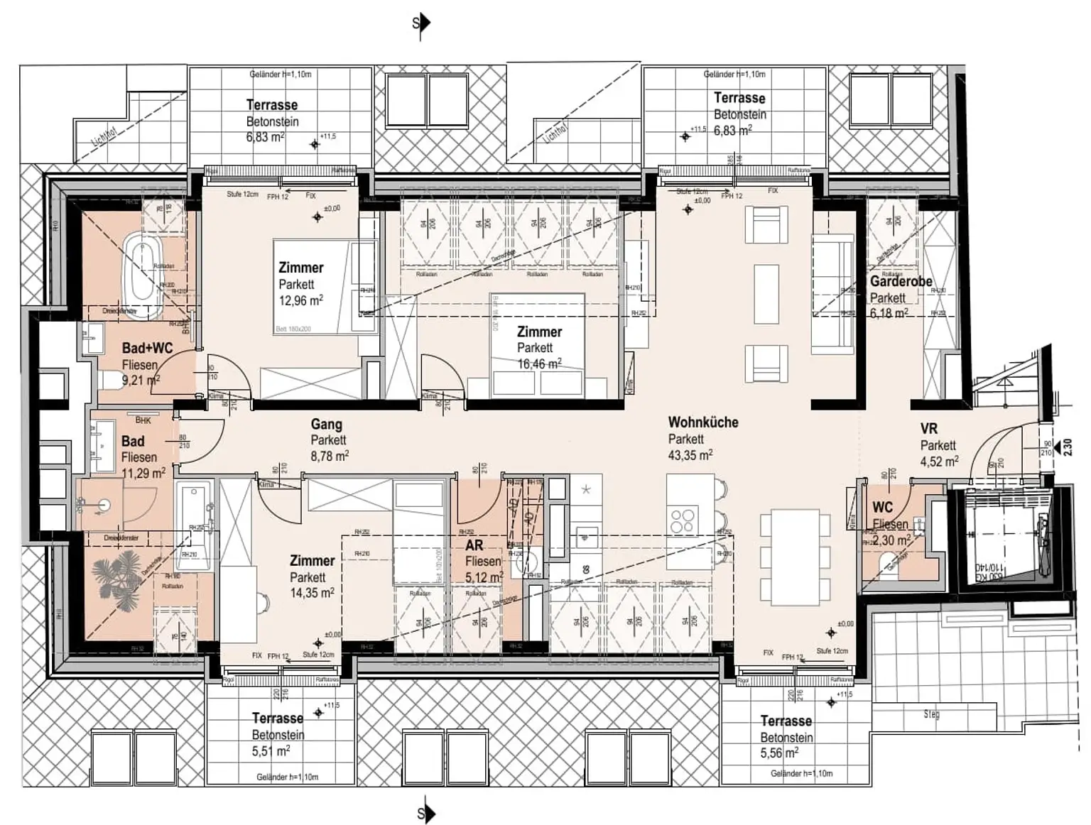 „Wohnoase Siebenbrunnengasse 44 – STILVOLL WOHNEN MIT WEITBLICK – Nachhaltig. Besonders.“
