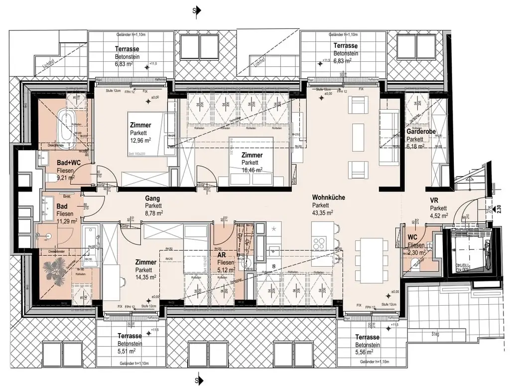 „Wohnoase Siebenbrunnengasse 44 – STILVOLL WOHNEN MIT WEITBLICK – Nachhaltig. Besonders.“