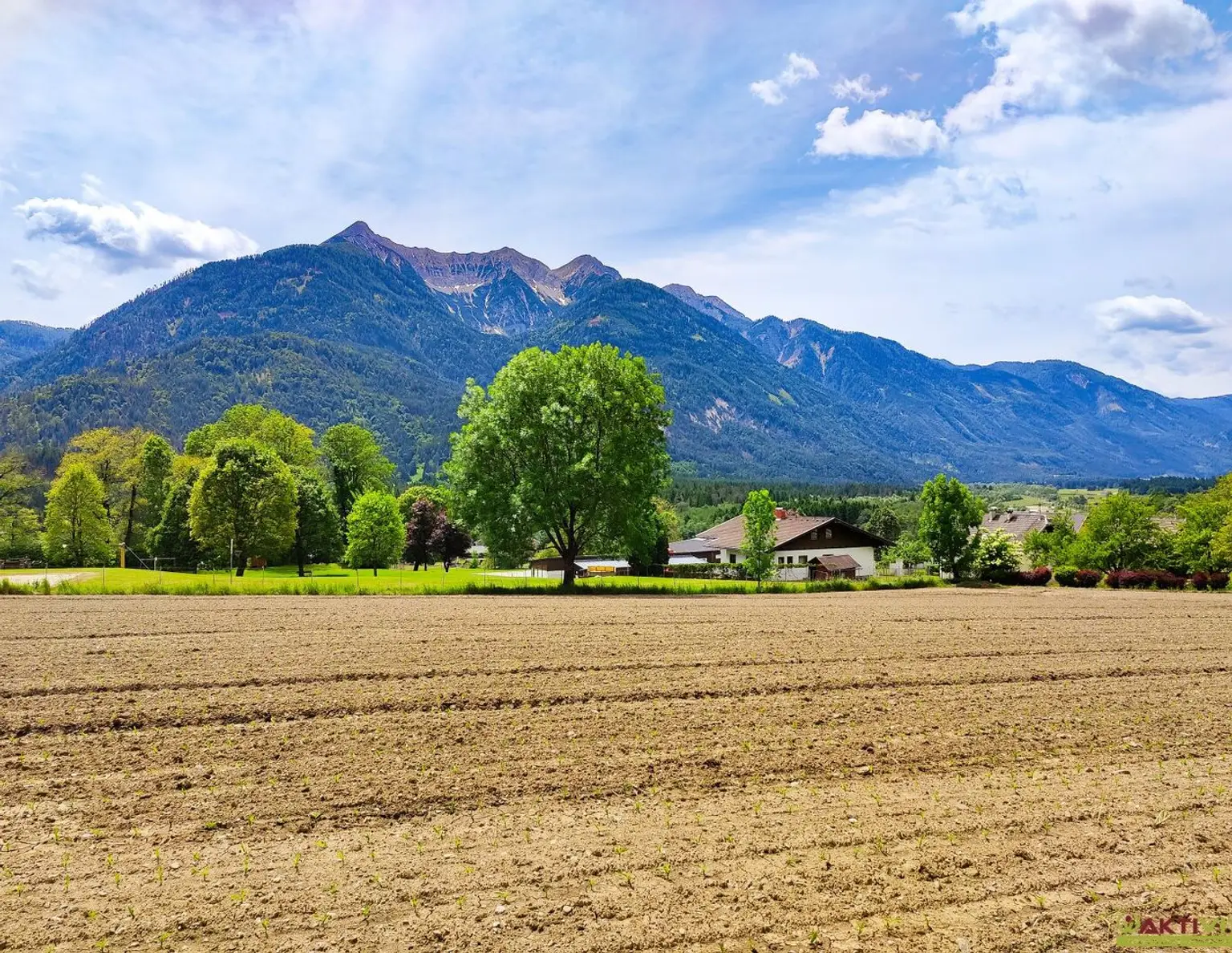 Großes Baugrundstück mit Grünblick in Berg im Drautal. - Zwei Parzellen, teilbar und Doppelhaus möglich.