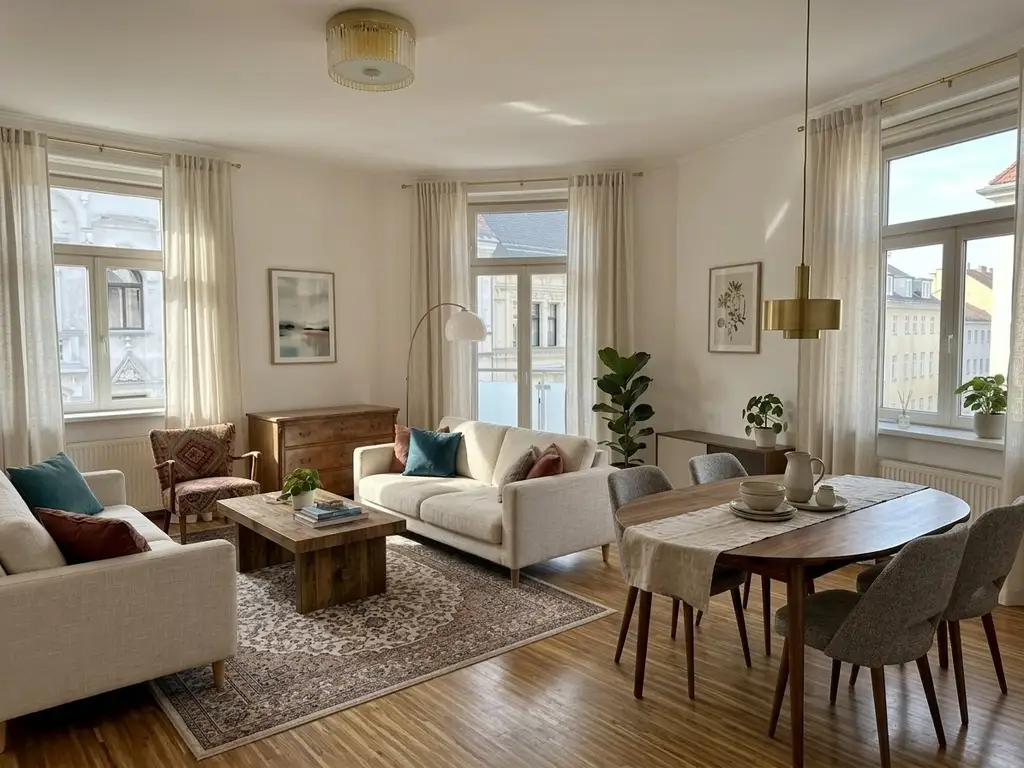 Endlich Eigentum - Familienwohnung mit kleinem Balkon in U6-Nähe