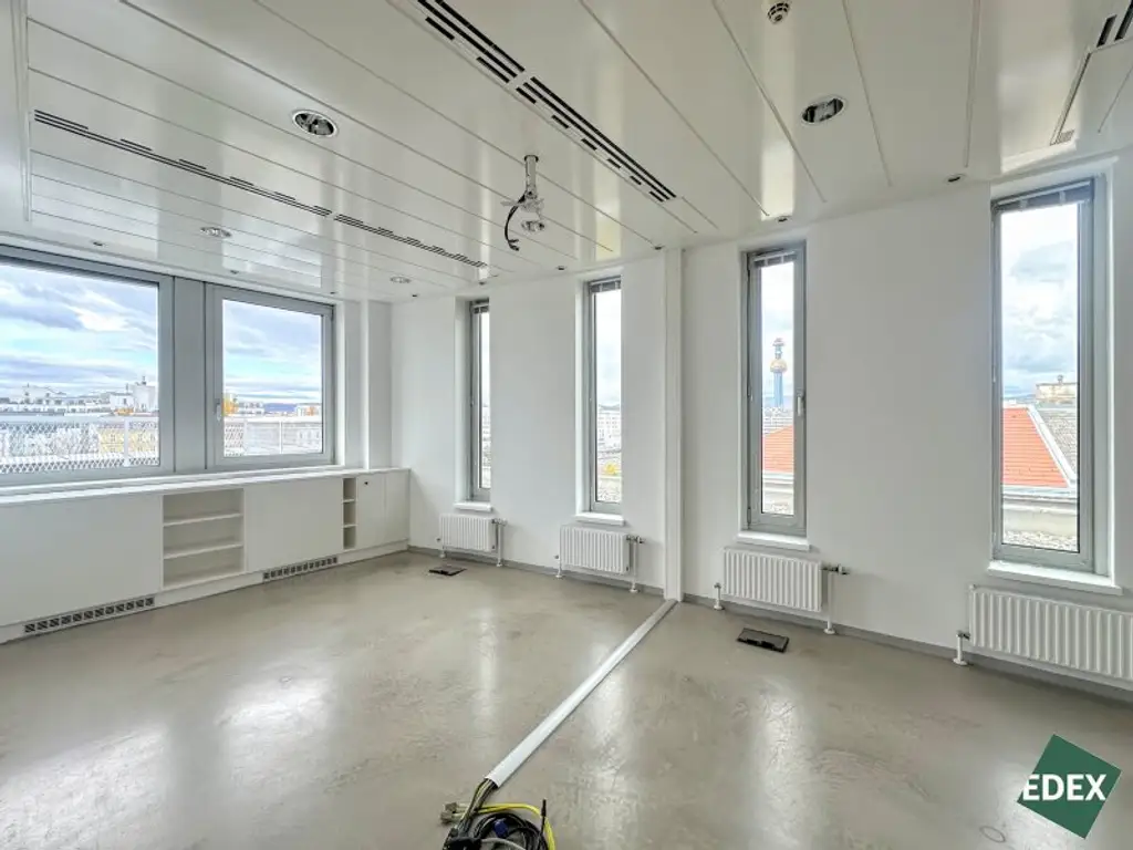 Hochwertige Bürofläche samt großzügiger Terrasse an der Brigittenauer Lände