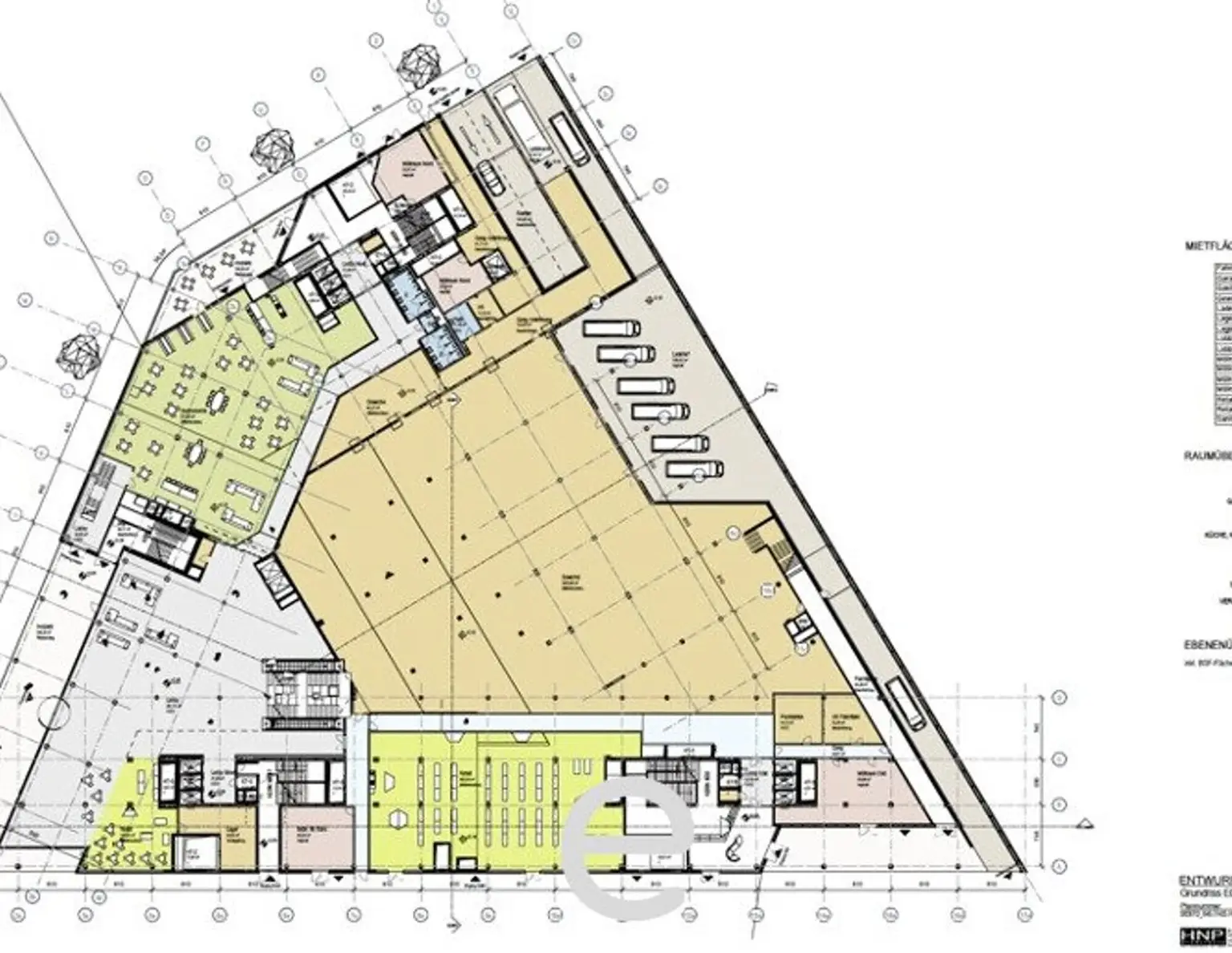 Teilbare Gewerbe-/ Lagerfläche im Central Hub im TwentyOne zu mieten