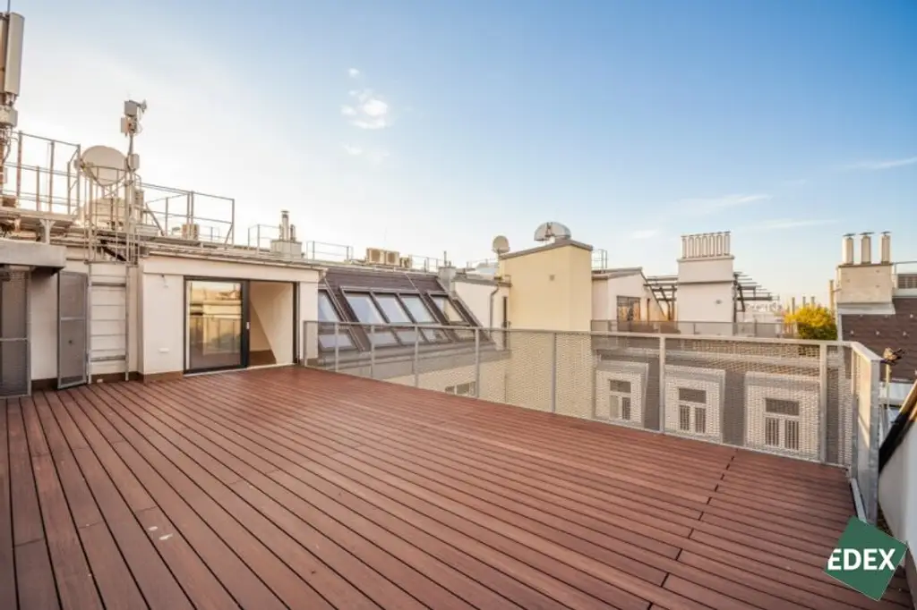 Klimatisierte 4-Zimmer-Wohnung mit Terrasse nahe der Wiener Innenstadt (optional mit PKW-Stellplatz)