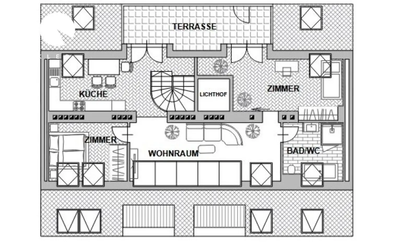 Grundriss DG 2