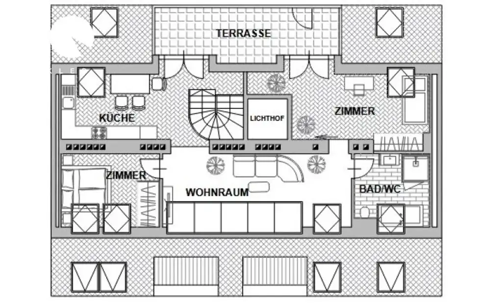Grundriss DG 2