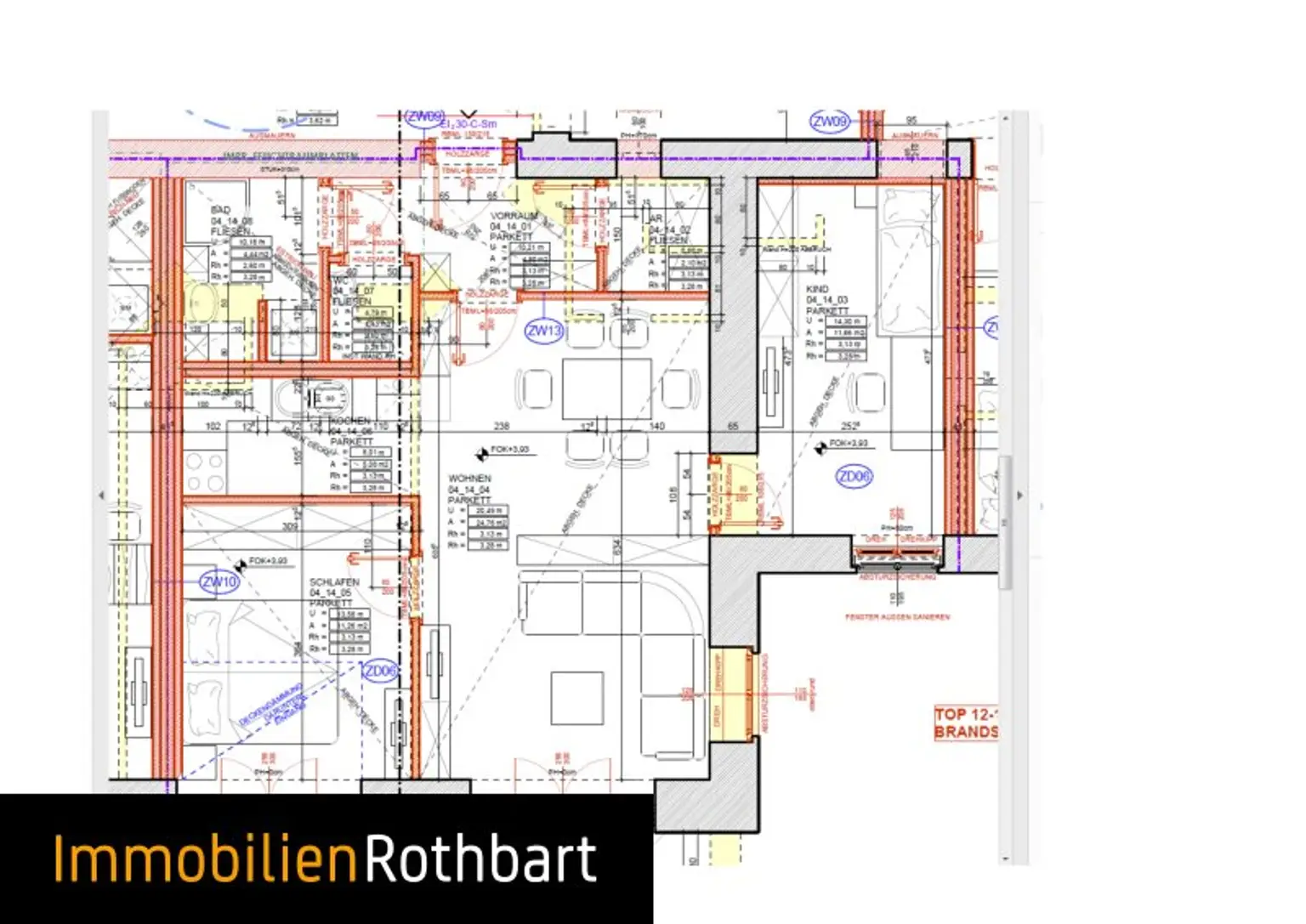 Helle 3-Zimmer-Wohnung