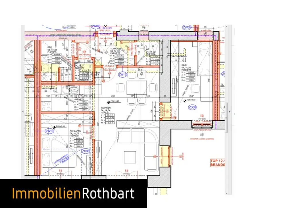 Helle 3-Zimmer-Wohnung