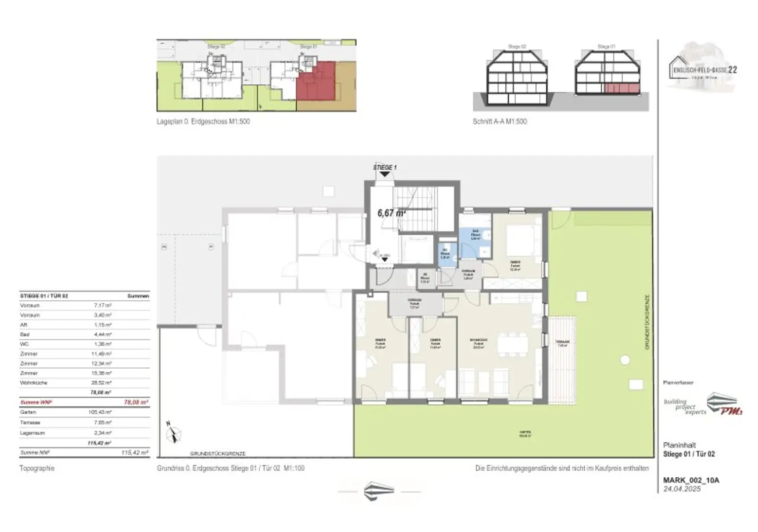 Gartenwohnung in Grünruhelage Kauf oder Mietkauf möglich