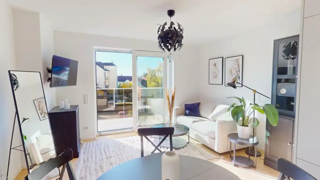 Hochwertige 2-Zimmer-Wohnung mit Balkon (Kurzzeitvermietung gestattet!)