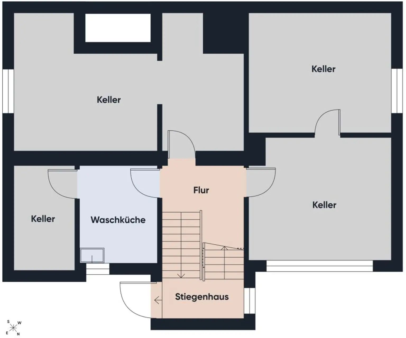Grundriss ohne Maßstab / UG