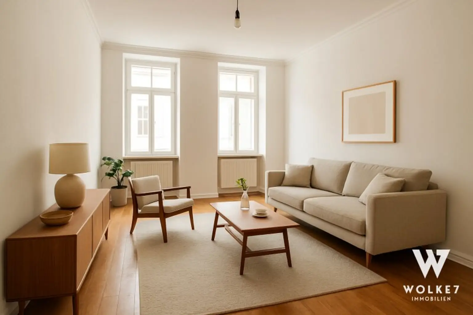 Wohnen mit Komfort: 3-Zimmer-Wohnung mit extra Küche und viel Stauraum