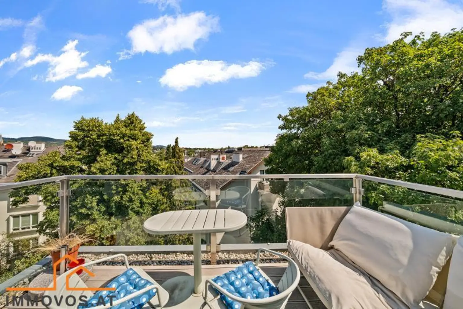 Aussicht von der Terrasse