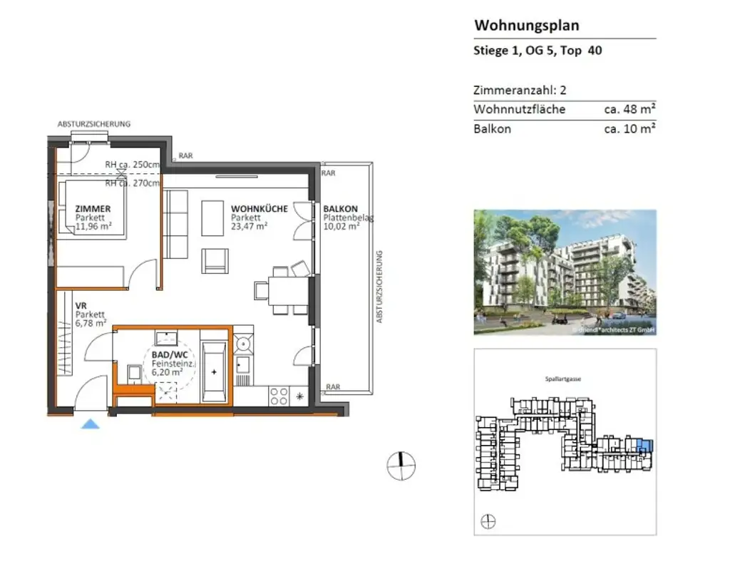 Wunderbare 2-Zimmer Wohnung in ruhiger Lage mit Blick über die Skyline! Ab 01.11