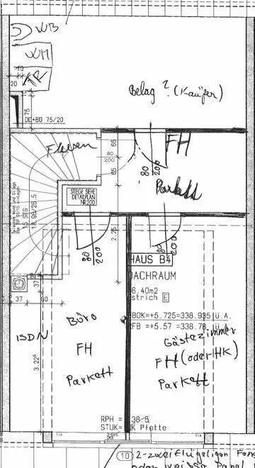 Grundriss- Dachgeschoss