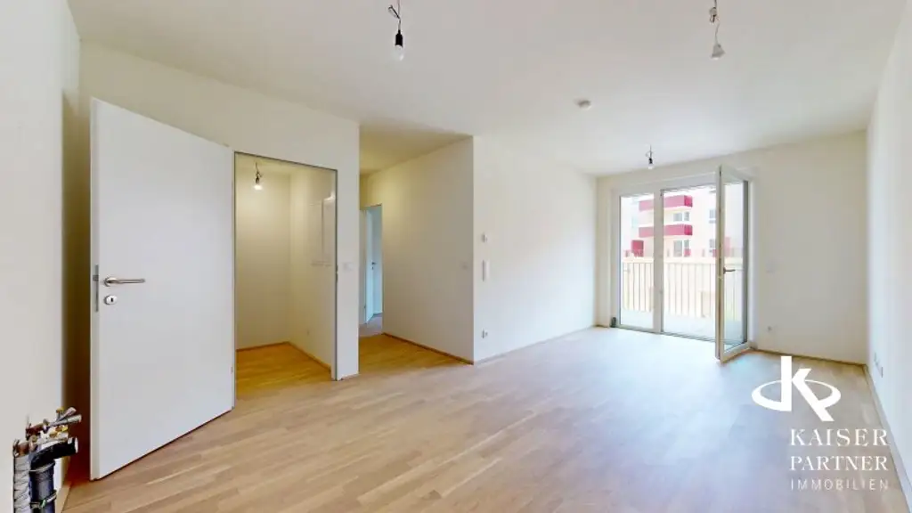 Moderne 3-Zimmer-Wohnung in 1220 Wien – Erstbezug mit Balkon und Stellplatz, Nahe Badeteich Hirschstetten!