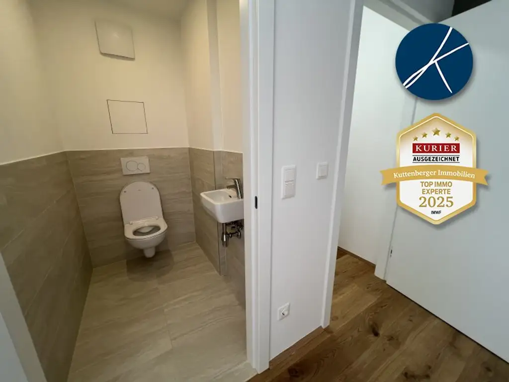 *Superprojekt: ''Über den Baumwipfeln" Top 44 Erstklassige 2-Zimmer Loggia-Wohnung + TRAUMHAFTE SÜDAUSRICHTUNG mit Blick auf die Kastanienbäume