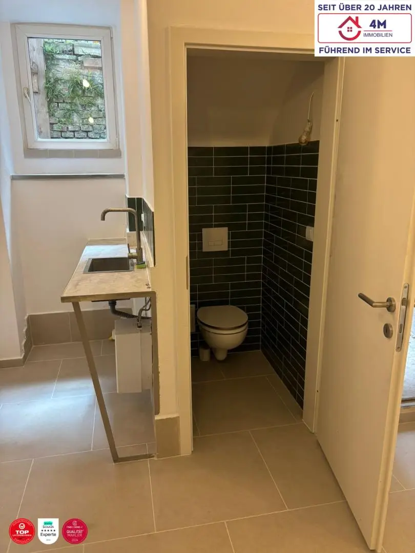 WC und Teeküche